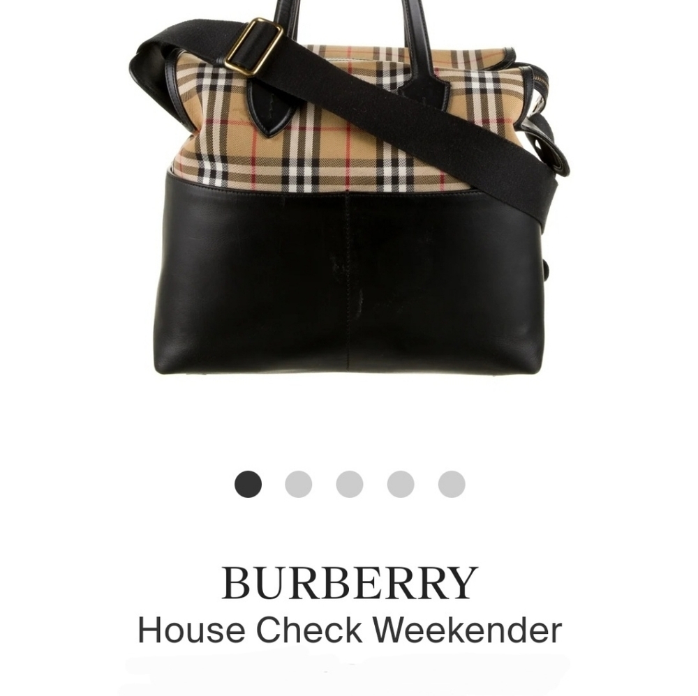 COPY - Burberry Weekender/Diaper bag